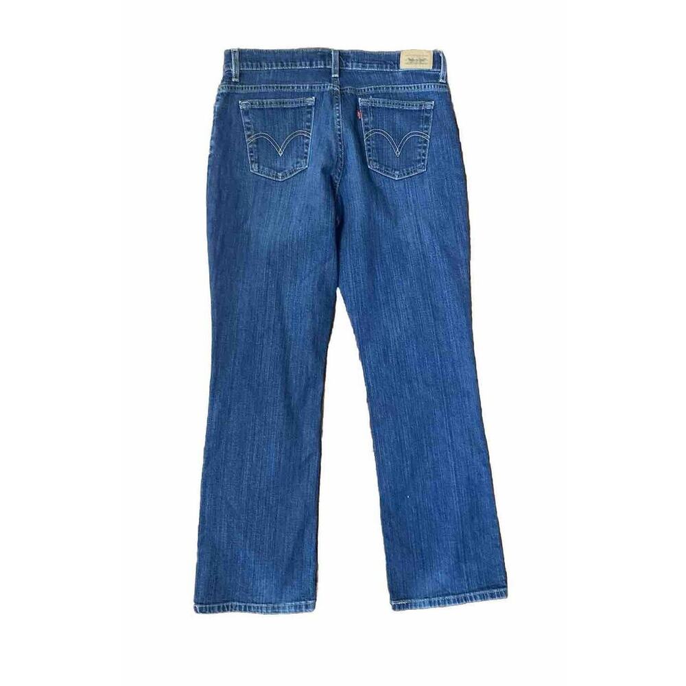 Levi's 550 Classic Relaxed Bootcut Stretch Women's Jeans Medium Wash VTG 12M